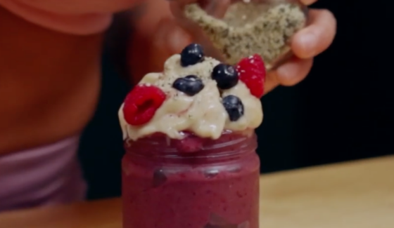 Blueberry Coco Vanilla Smoothie